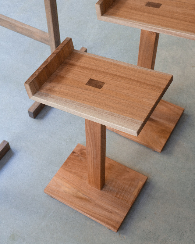 Custom Wall Record Cabinet + Speaker Stands by By  Anderson - Recordcabinet, Cabinet, Speakerstands, Studio, Sideboard, Wallcabinet