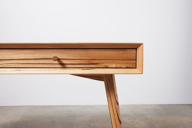 Aurelia Desk | Custom Handmade by Återvinna - Desk, Timber, Messmate, Recycled