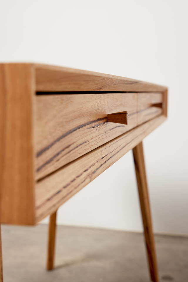 Aurelia Desk | Custom Handmade by Återvinna - Desk, Timber, Messmate, Recycled
