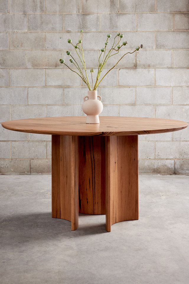Luna Dining Table | Custom Handmade by Återvinna - Dining Table