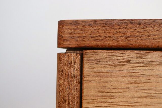 Tasmanian Blackwood Media Cabinet | Custom Handmade by Elias Palpant - Media Cabinet, Media Console, Storage, Custom Design