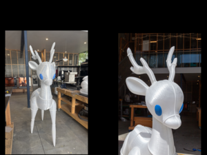 Reindeer Lights — Bluey’s World Brisbane | Custom Handmade by Trade Arts - Lighting