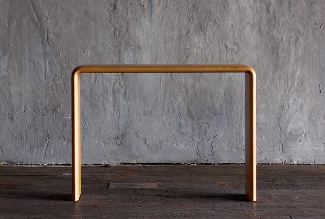Solertia Console | Custom Handmade by Tim Noone - Walnut, Oak, Hall Table, Console, Solid