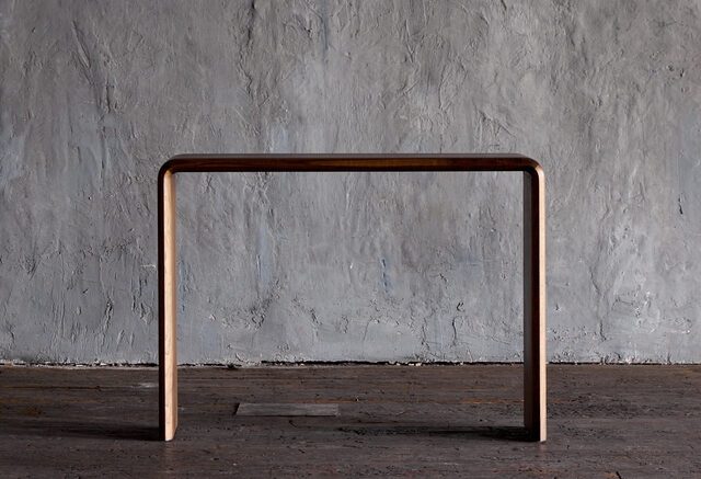 Solertia Console | Custom Handmade by Tim Noone - Walnut, Oak, Hall Table, Console, Solid