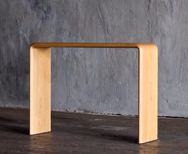 Solertia Console | Custom Handmade by Tim Noone - Walnut, Oak, Hall Table, Console, Solid