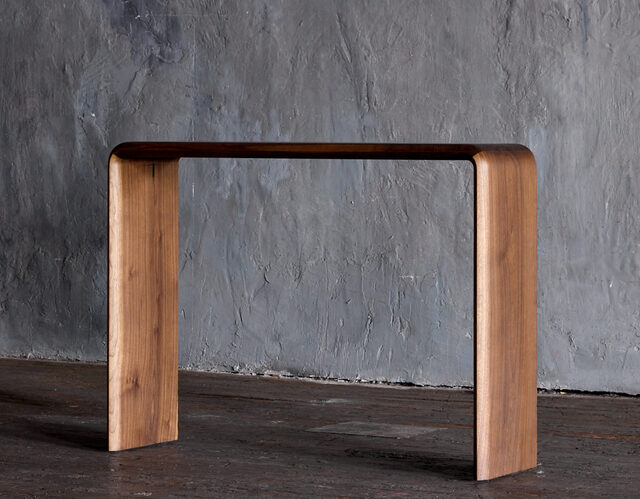 Solertia Console | Custom Handmade by Tim Noone - Walnut, Oak, Hall Table, Console, Solid
