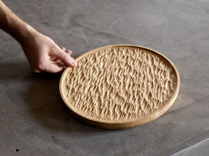 Tray | Custom Handmade by Tim Noone - Texture, Decorative, Trinket, Tray, Walnut, Oak, Styling