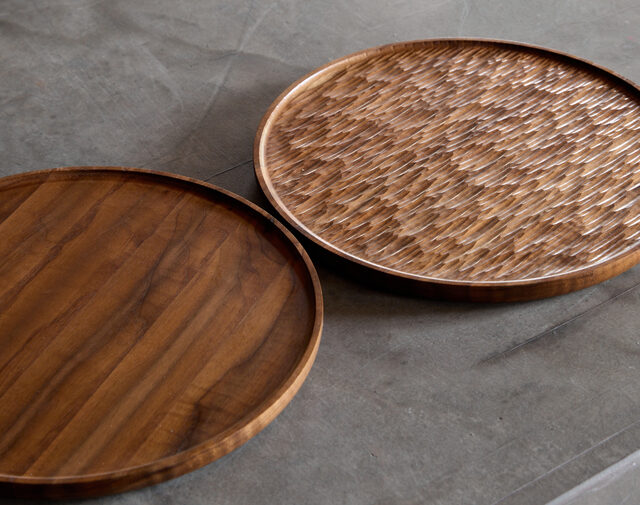 Tray | Custom Handmade by Tim Noone - Texture, Decorative, Trinket, Tray, Walnut, Oak, Styling