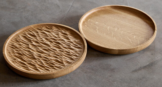 Tray | Custom Handmade by Tim Noone - Texture, Decorative, Trinket, Tray, Walnut, Oak, Styling