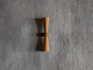 Tanens Lucem Cereus Sconce | Custom Handmade by Tim Noone - Texture, Walnut, Oak, Sconce, Light, Taper