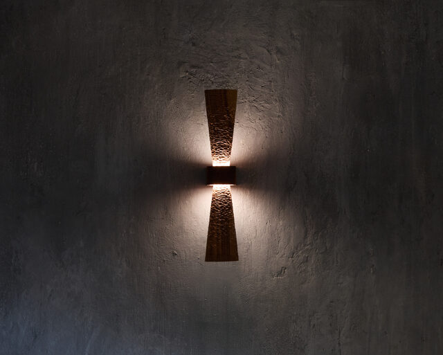Tanens Lucem Cereus Sconce | Custom Handmade by Tim Noone - Texture, Walnut, Oak, Sconce, Light, Taper