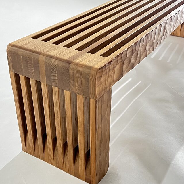Teak Bench Seat | Custom Handmade by Lloyd Green - Teak, Bench Seat