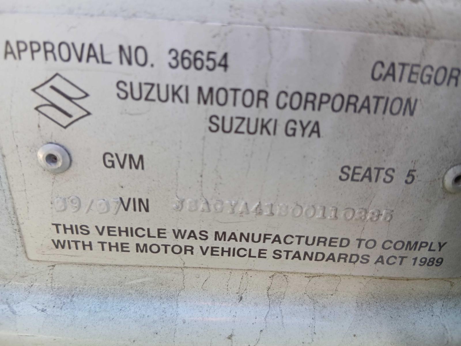 View Auto part Wheel Standard/Steel Suzuki Sx4 2007