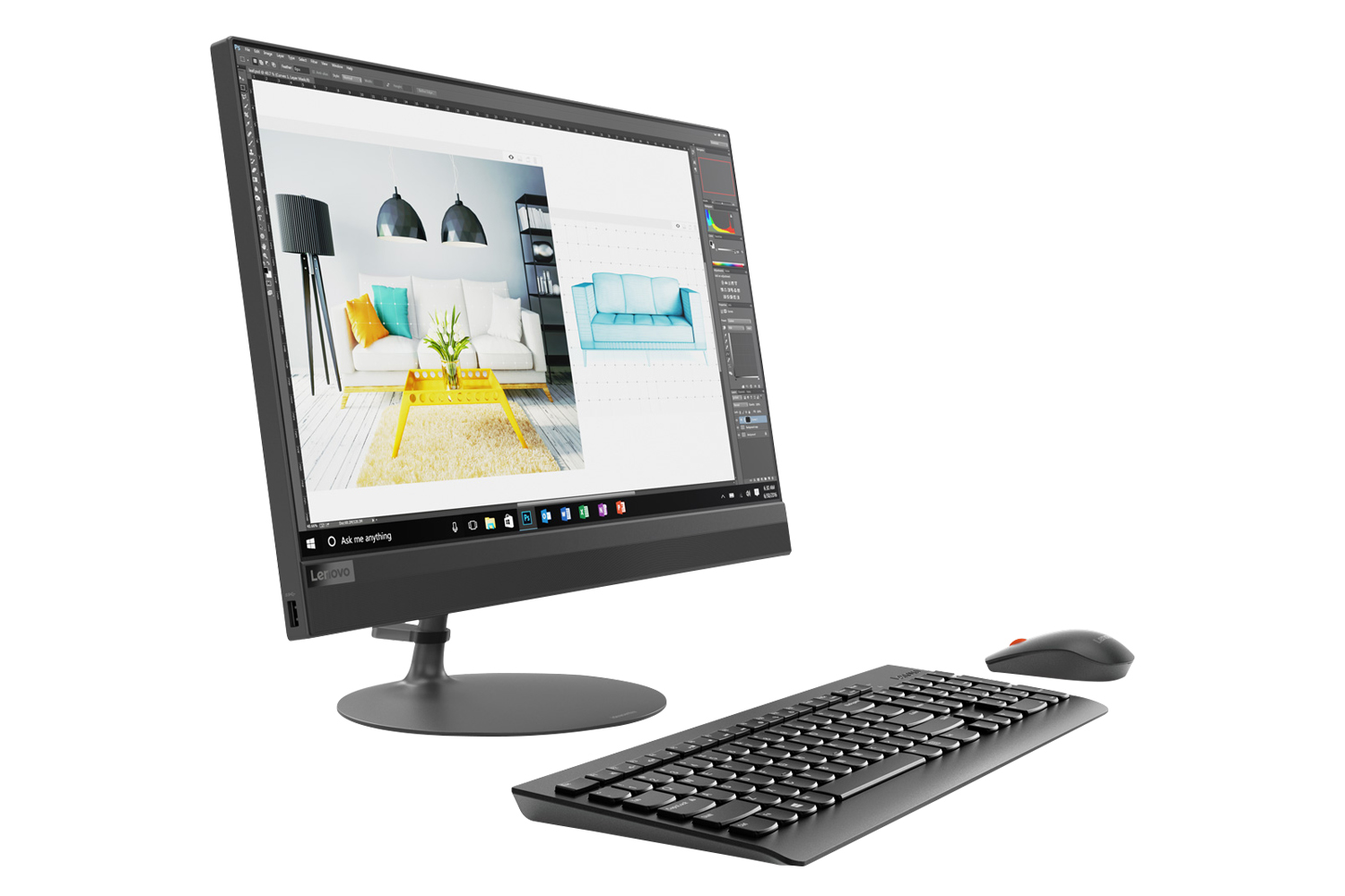 Lenovo 22" AIO 520-221IKU Intel Pentium | 4GB | 1TB