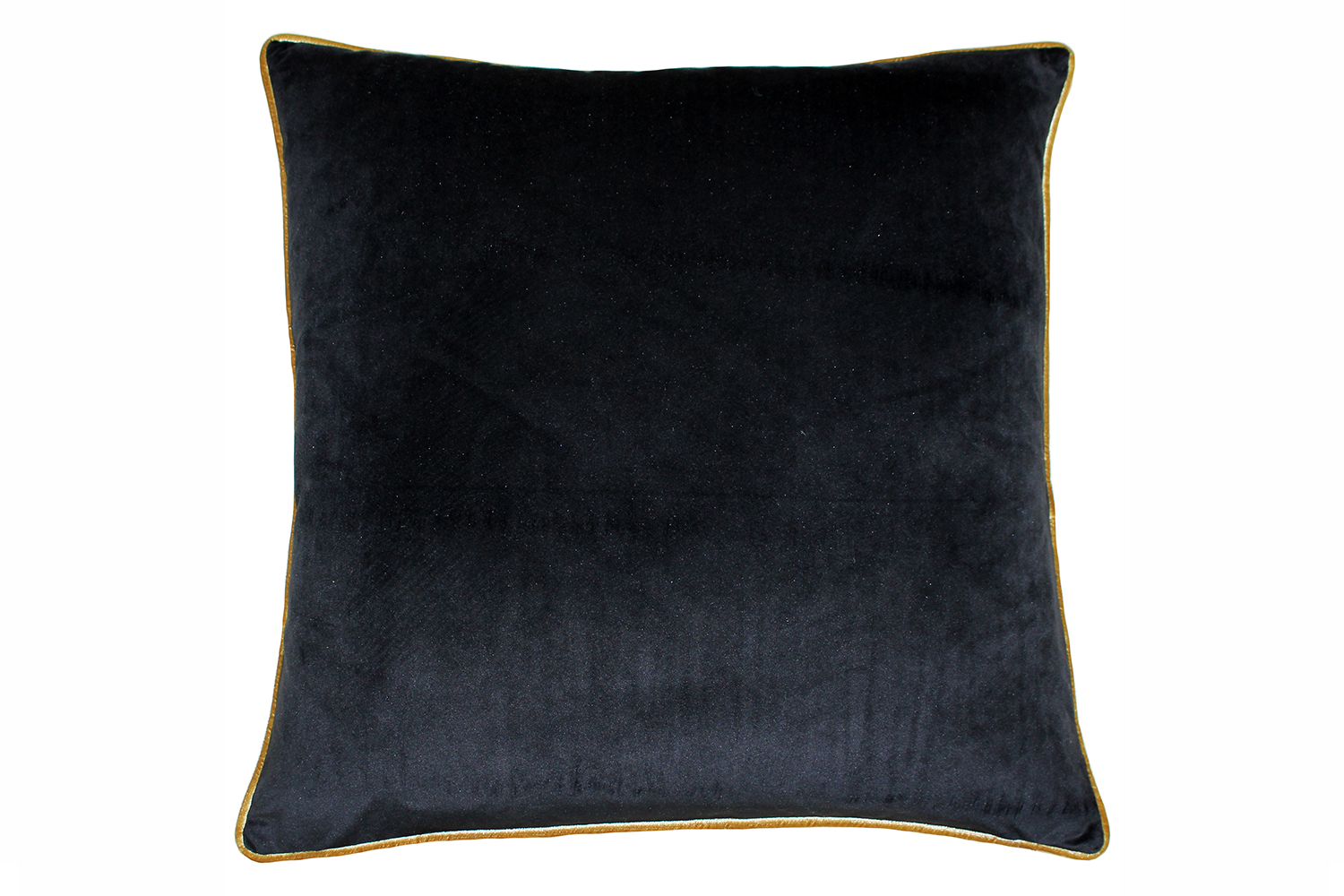 Meridian Cushion | Black & Gold | 55 x 55 cm