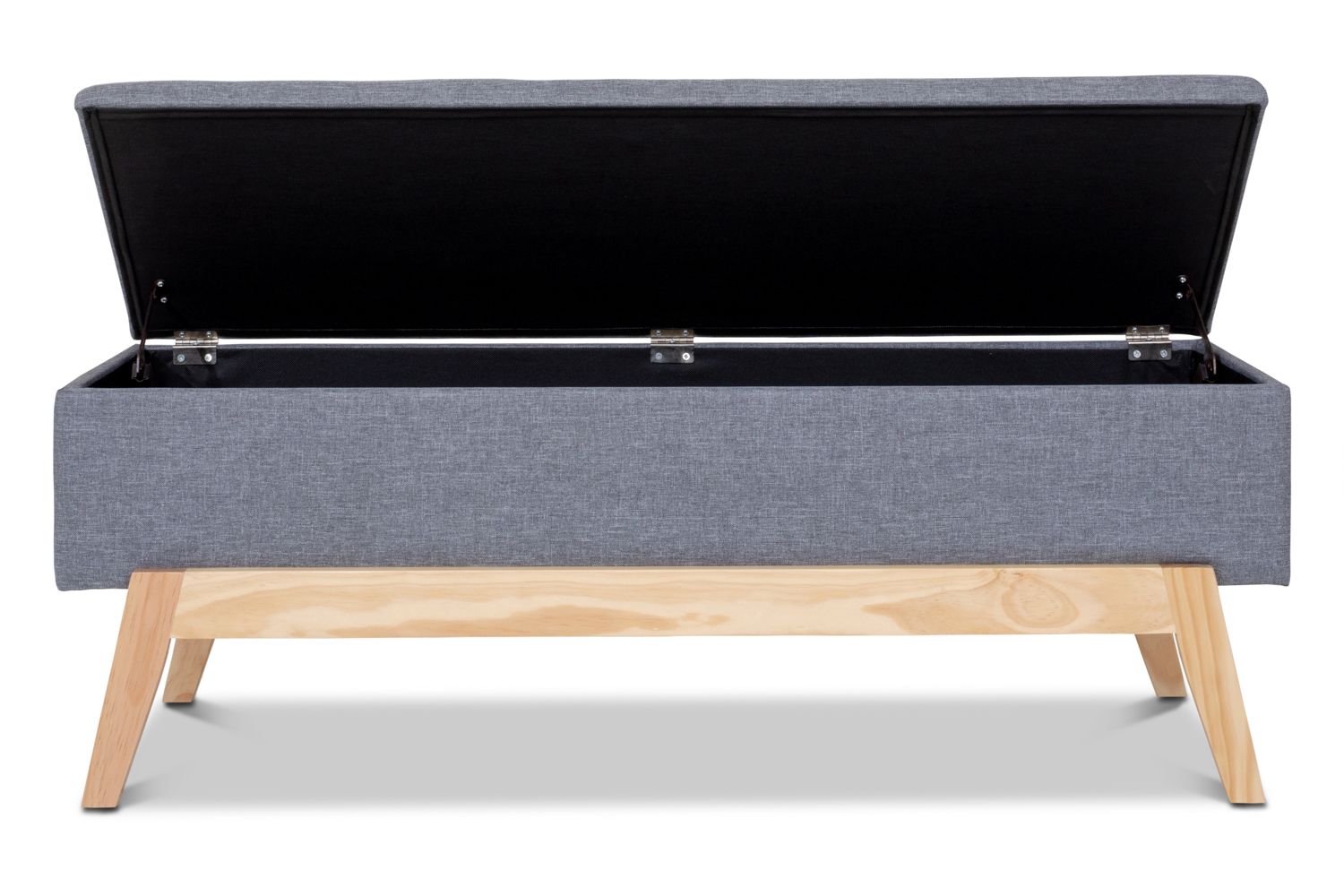 Drumm Storage Bench | Grey