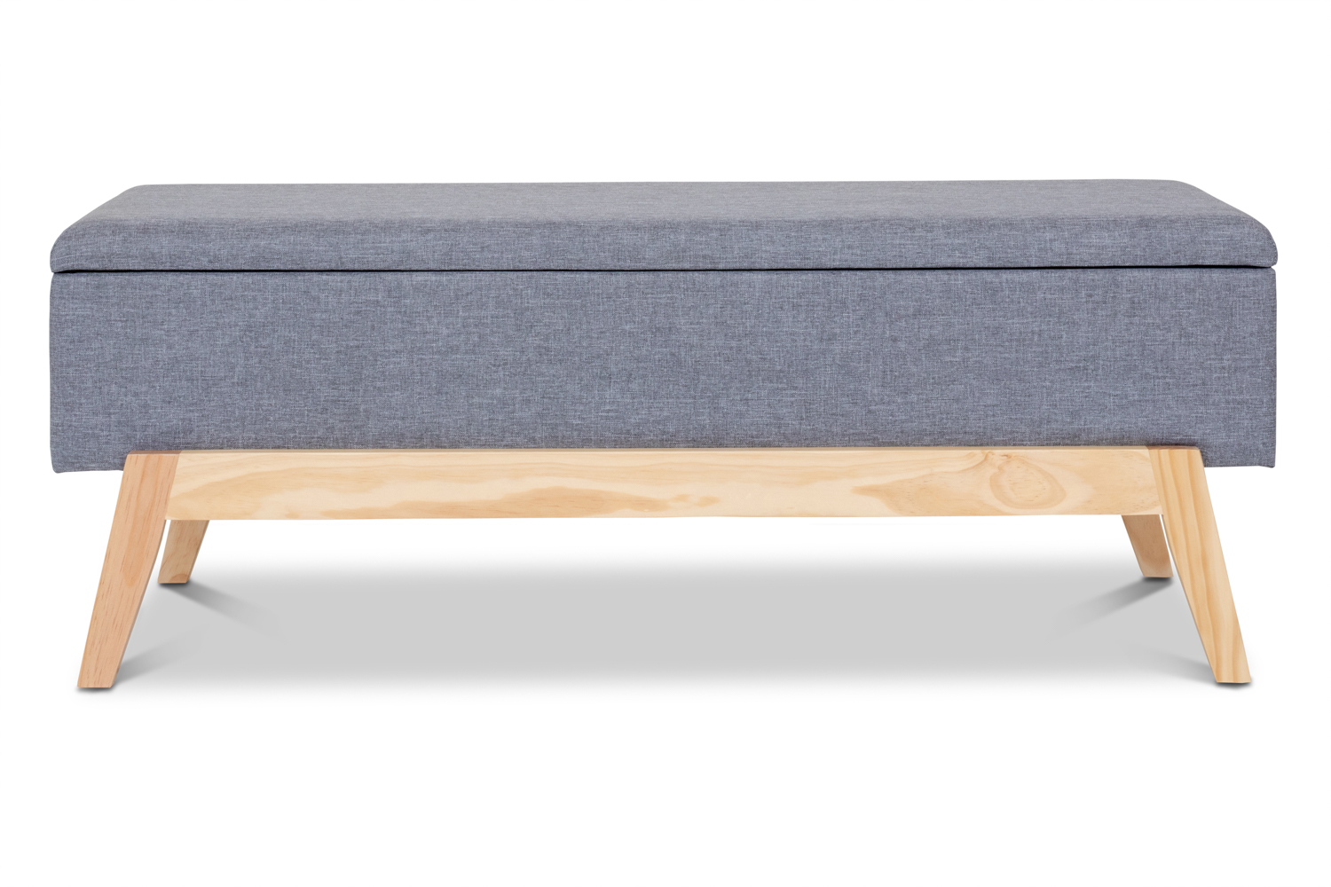 Drumm Storage Bench | Grey