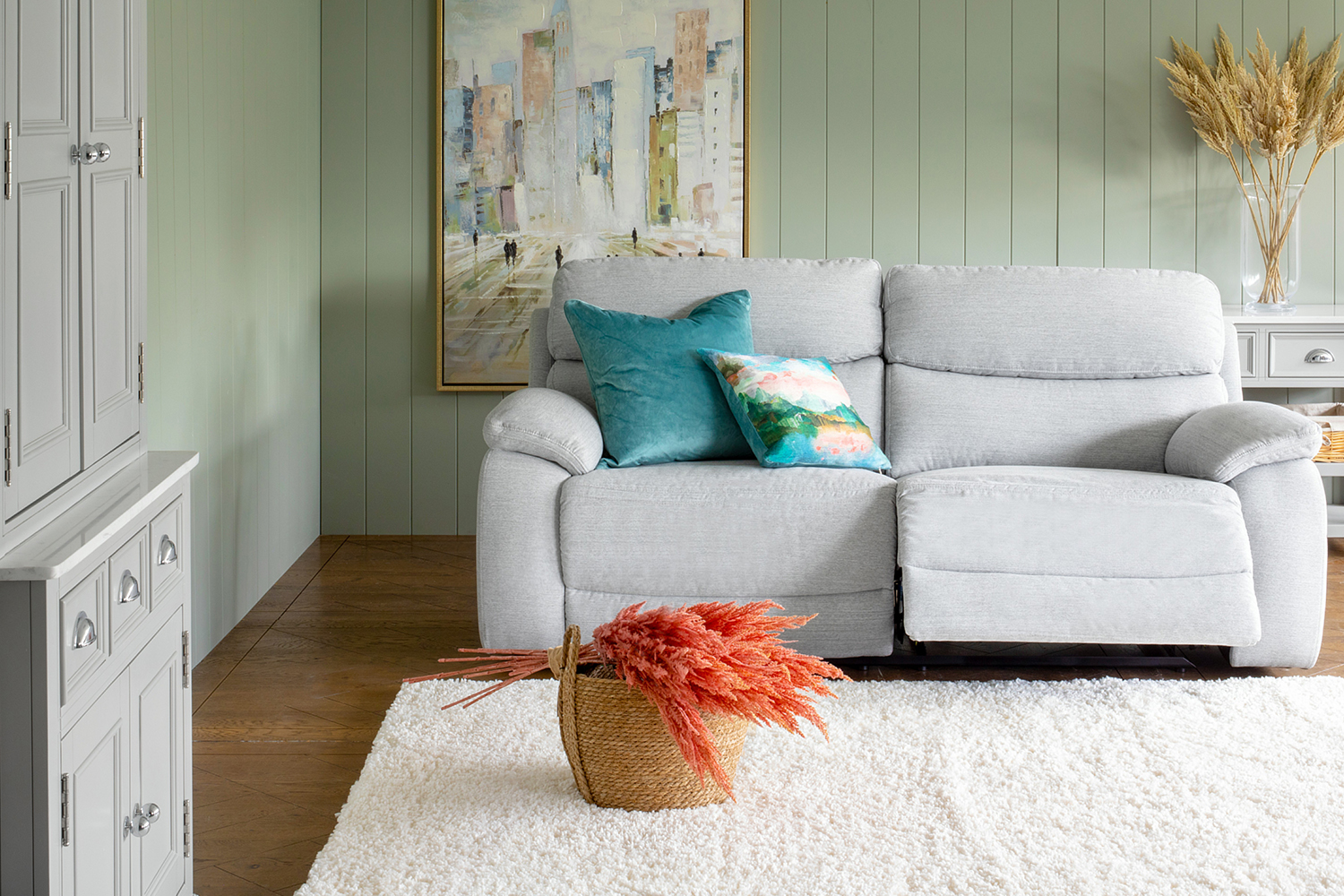 Bellini Cushion | Mist | 58 x 58 cm