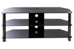 Alphason Essential 3 Shelf TV Stand | ESS1200/3-BLK
