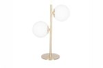 Orb Table Lamp | White & Gold