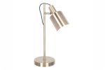 Antique Metal Task Table Lamp | Brass