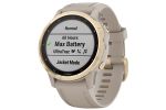 Garmin Fenix 6S Pro Solar Edition Smartwatch | Light Sand Band