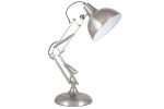 Metal Task Table Lamp | Brushed Chrome