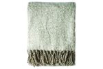Herringbone Faux Mohair Throw | Taupe | 130 x 180 cm