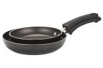Prestige Kitchen Hacks Twin Pack Nesting Frypans | 22142