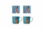 Pete Cromer | Kangaroo Bundle | 2 Mugs & 2 Coasters
