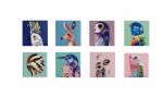 Pete Cromer | 8 Coasters Bundle | 9.5cm