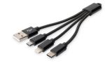 Digitus 3-in-1 Charger Cable 10 Watts