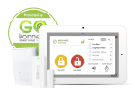 GoKonnect Touchscreen Smart Home Security Kit