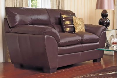 Bathurst 2 Seater Leather Sofa