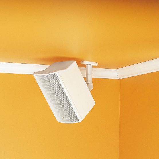 Sanus Tilt and Swivel Wall Mount for Satellite Speakers | White