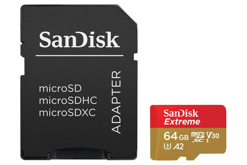 SanDisk Extreme Micro SD UHS - I Card | 64GB