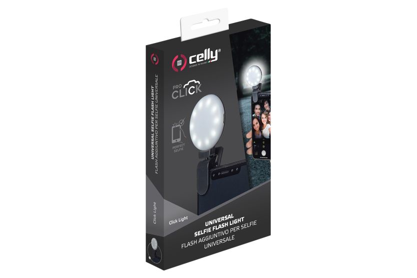 Celly Selfie Flash Light | Black