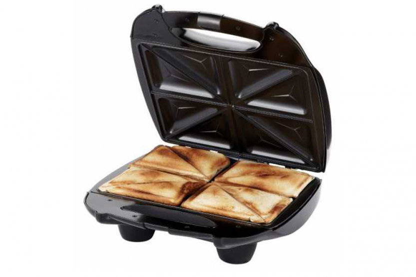 Russell Hobbs 4 Slice Sandwich Toaster | 18023 | Black
