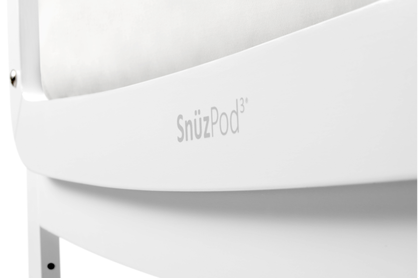 SnuzPod Bedside Crib | White