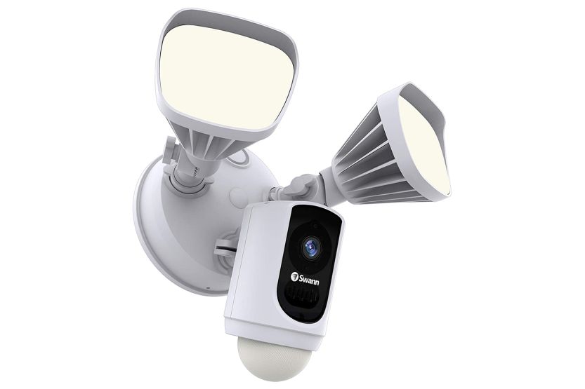 Swann Floodlight Security Camera | White