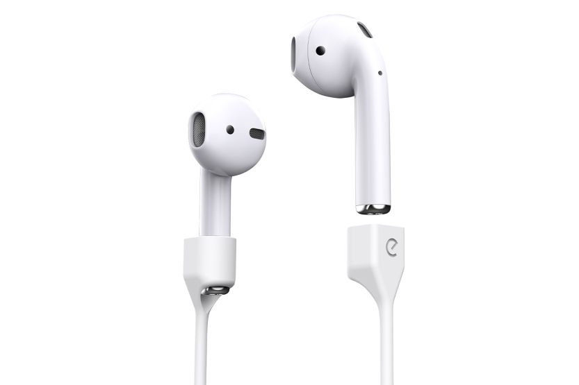 Keybudz AirStrapz for AirPods | White