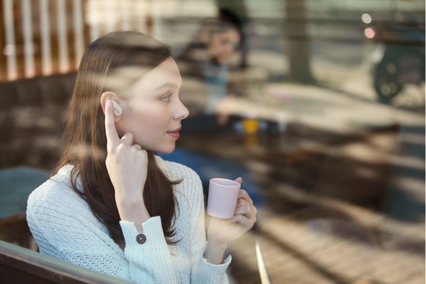 Sony WF-1000XM3 True Wireless In-Ear Noise Cancelling Earbuds | Silver