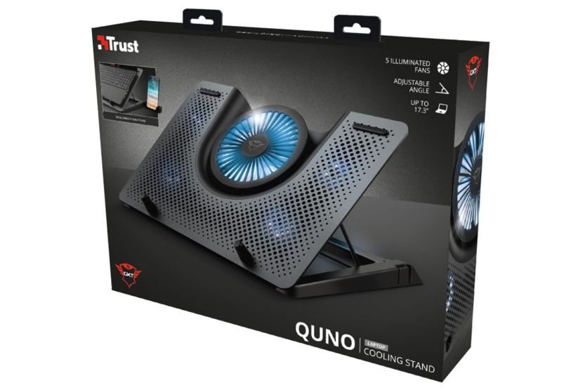 Trust GXT 1125 Quno Laptop Cooling Stand | 23581