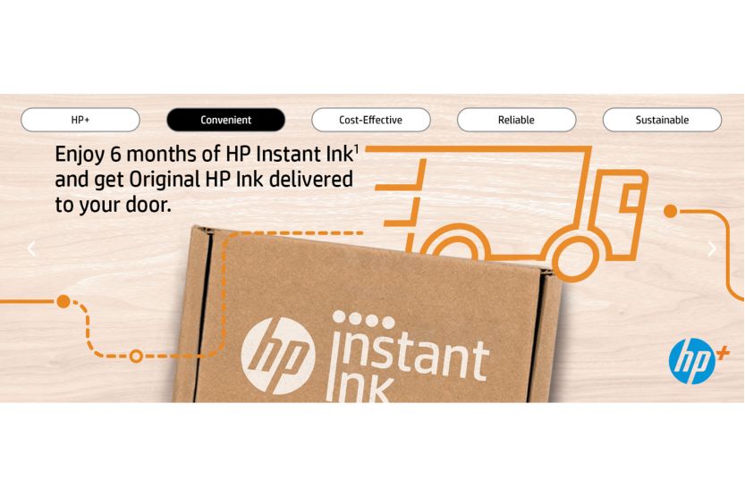 HP ENVY 6430e All-in-One Wireless Colour Printer & 6 Months Instant Ink