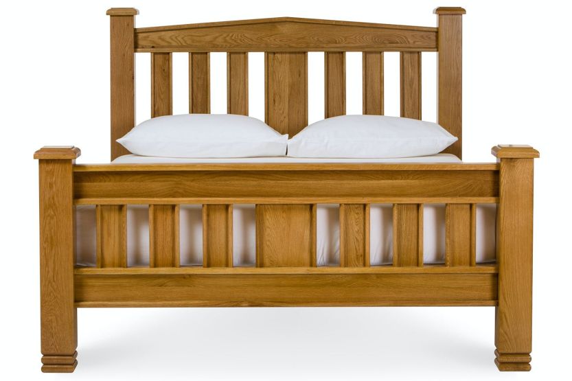 Lancaster | Natural Oak Bed Frame | 6ft