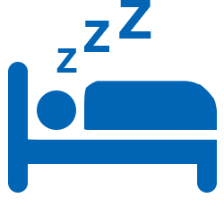 Harvey Norman sleep bed icon