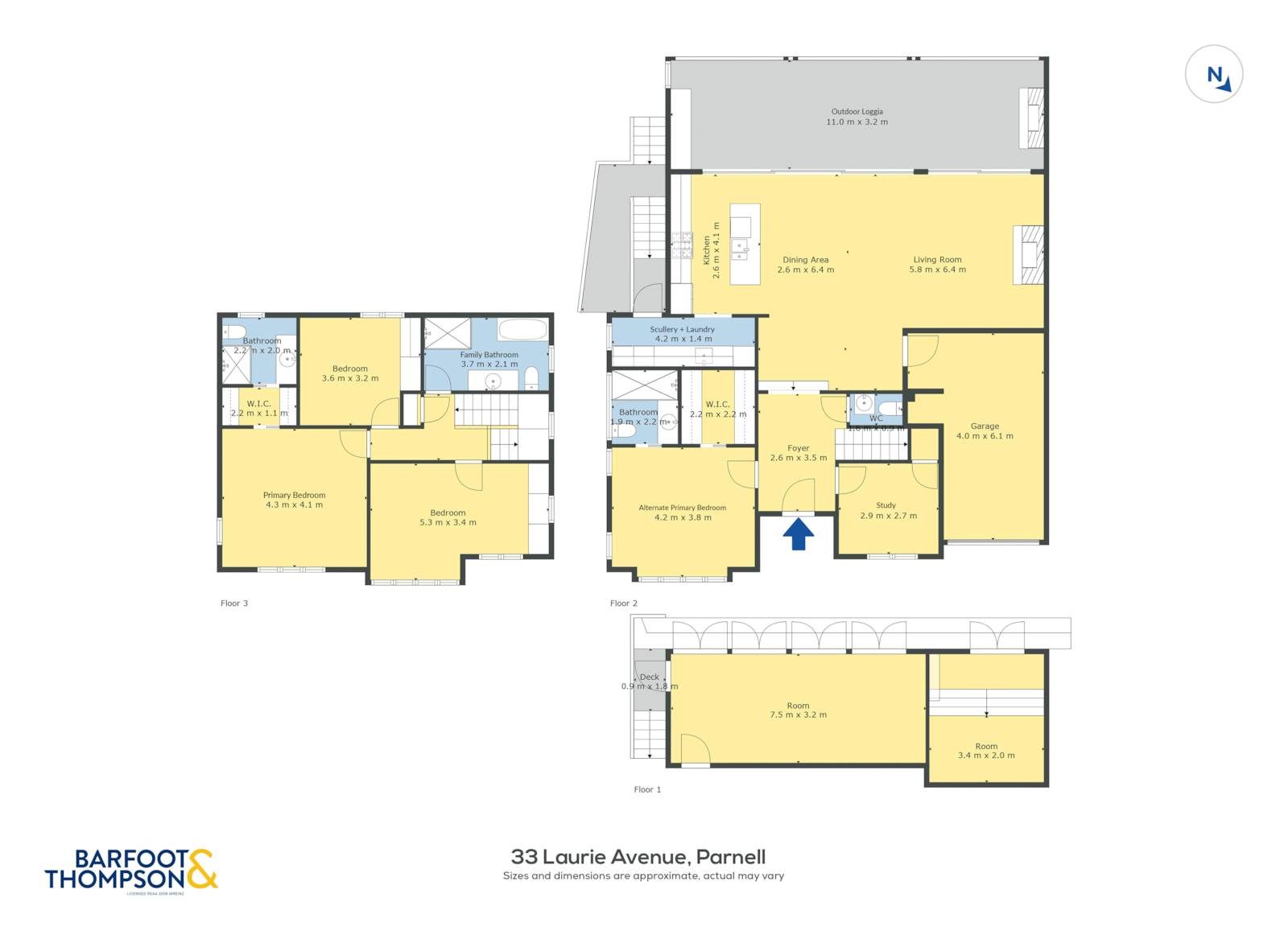  at 33 Laurie Avenue, Parnell, Auckland