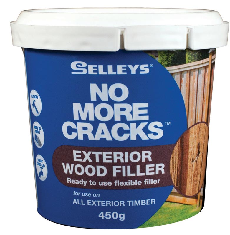 Selleys No More Cracks Exterior Wood Filler 450g Home Timber & Hardware