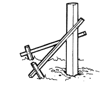 brace the letterbox post