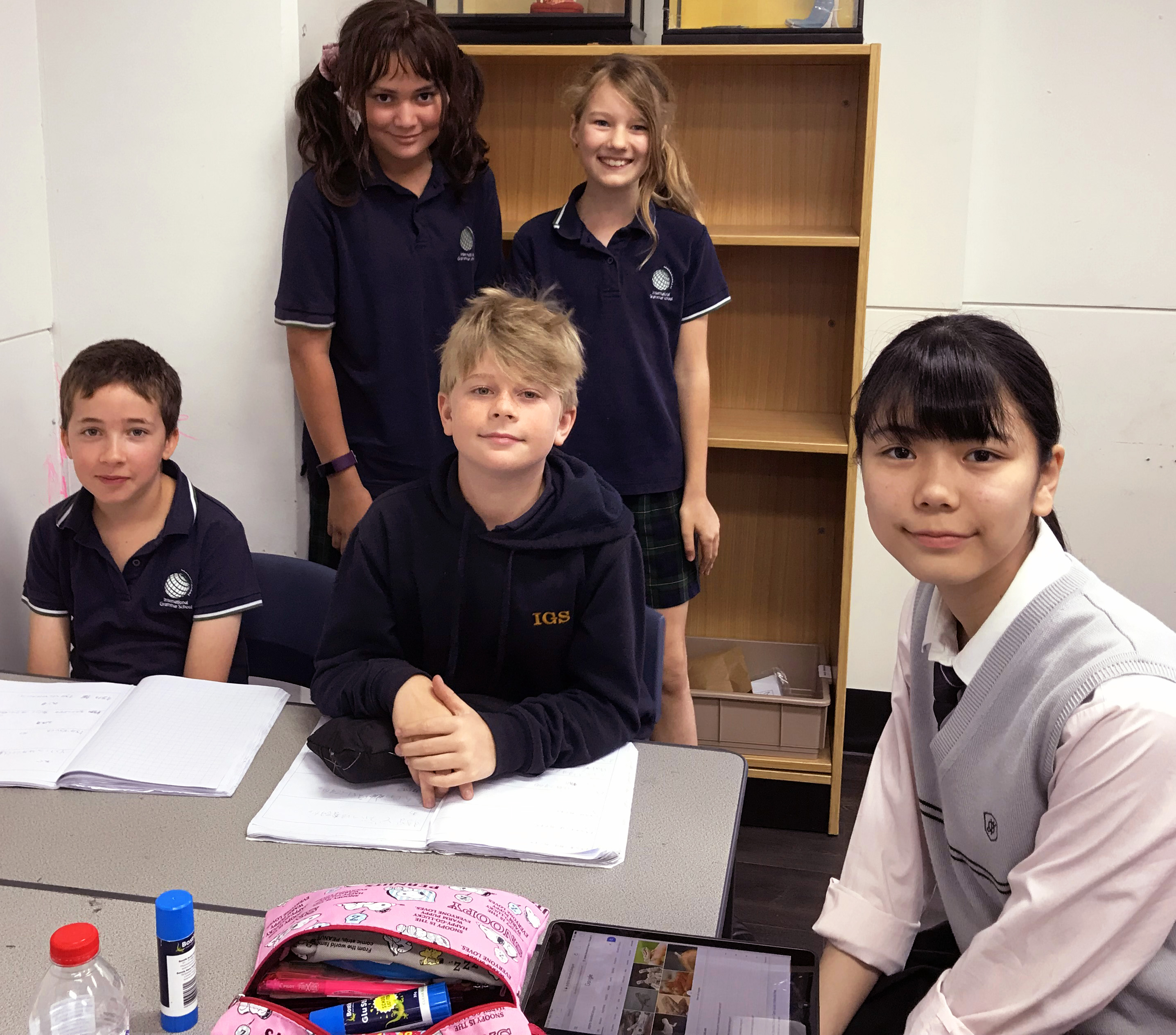 igs-year-5-students-class-time-with-japanese-visiting-students
